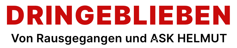 Logo dringeblieben.de (© Rausgegangen und ASK HELMUT)