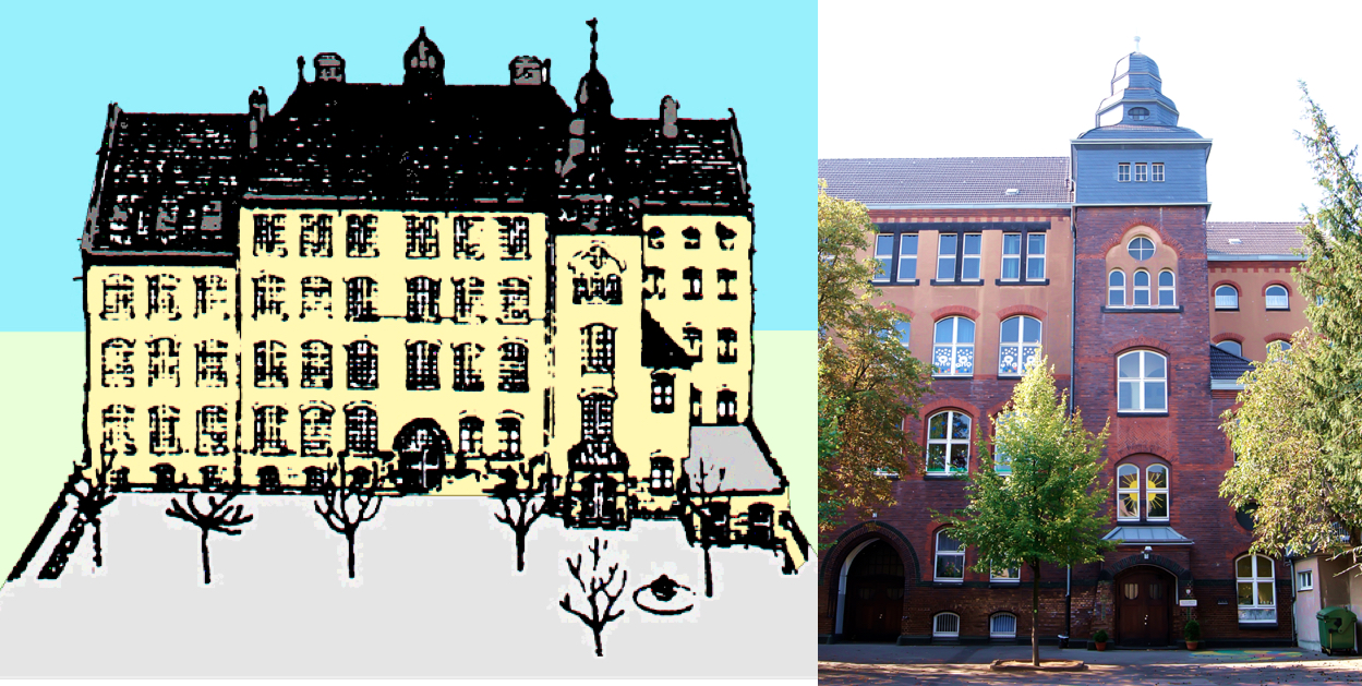 Die Katholische Grundschule Osterather Straße (© wikipedia/Insomapi)